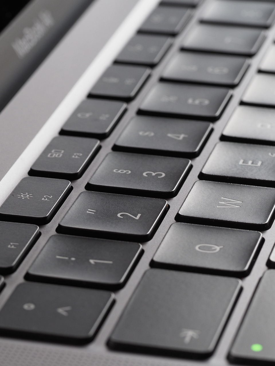 laptop, computer, keyboard, background, beautiful wallpaper, close up